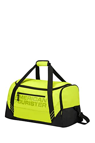 American Tourister Urban Groove - Reisetasche, 59 cm, 47 L, Schwarz/Grün (Black/Lime Green) im Sale